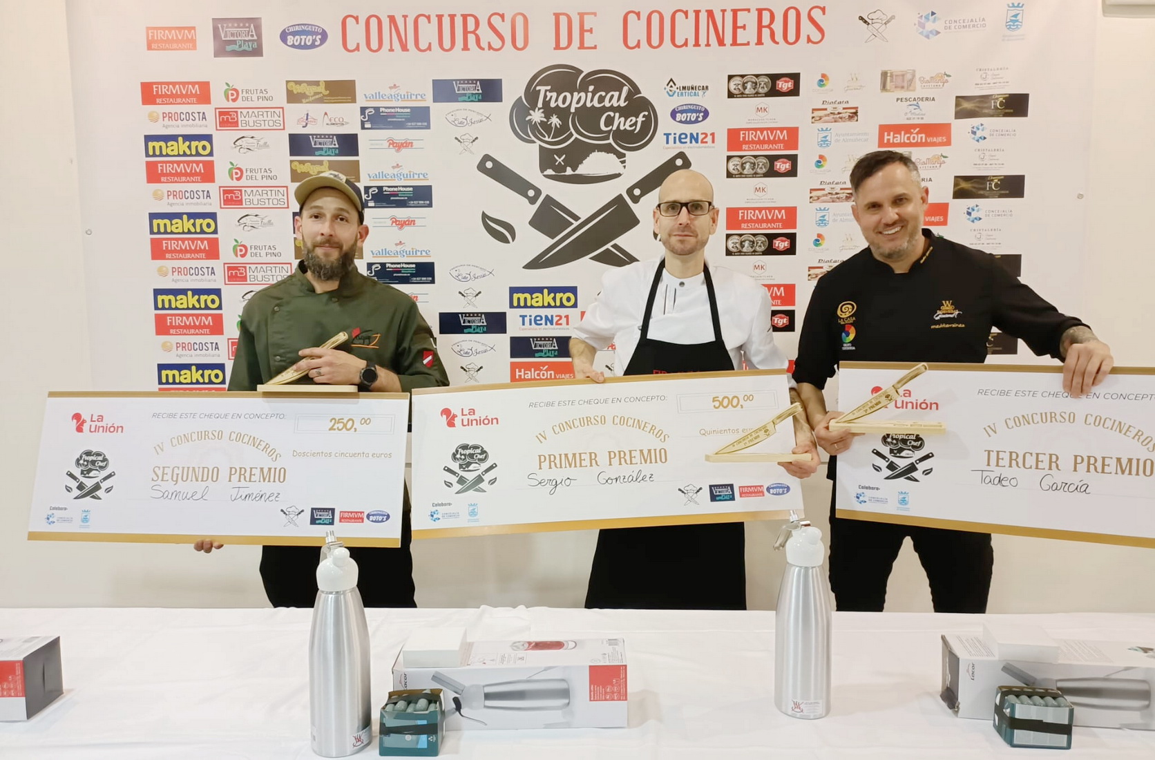 Sergio González gana el IV Concurso de Cocineros Tropical Chef 